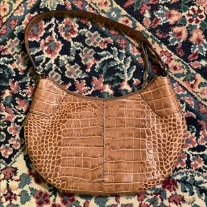 Monsac Brown Leather Purse